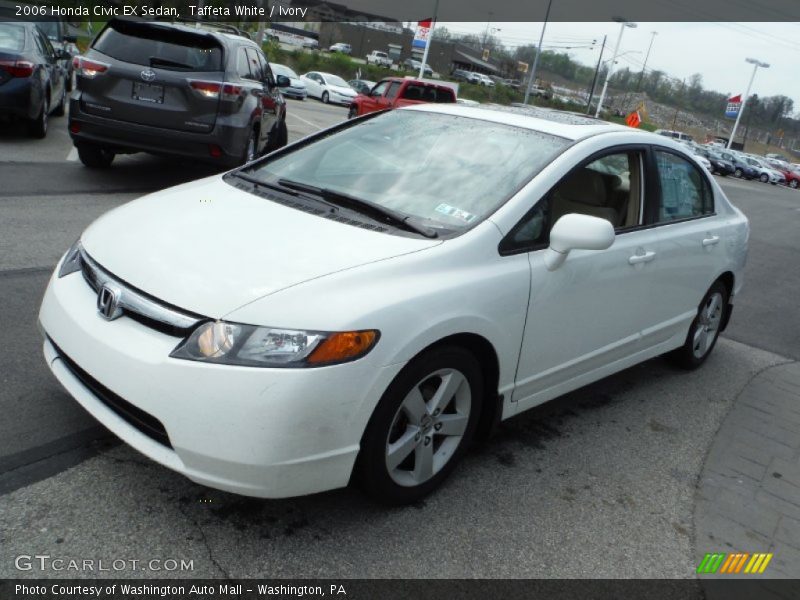 Taffeta White / Ivory 2006 Honda Civic EX Sedan