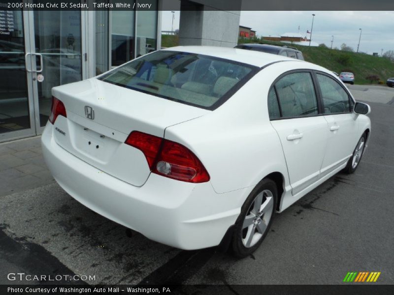 Taffeta White / Ivory 2006 Honda Civic EX Sedan