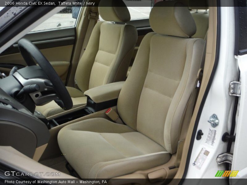 Taffeta White / Ivory 2006 Honda Civic EX Sedan