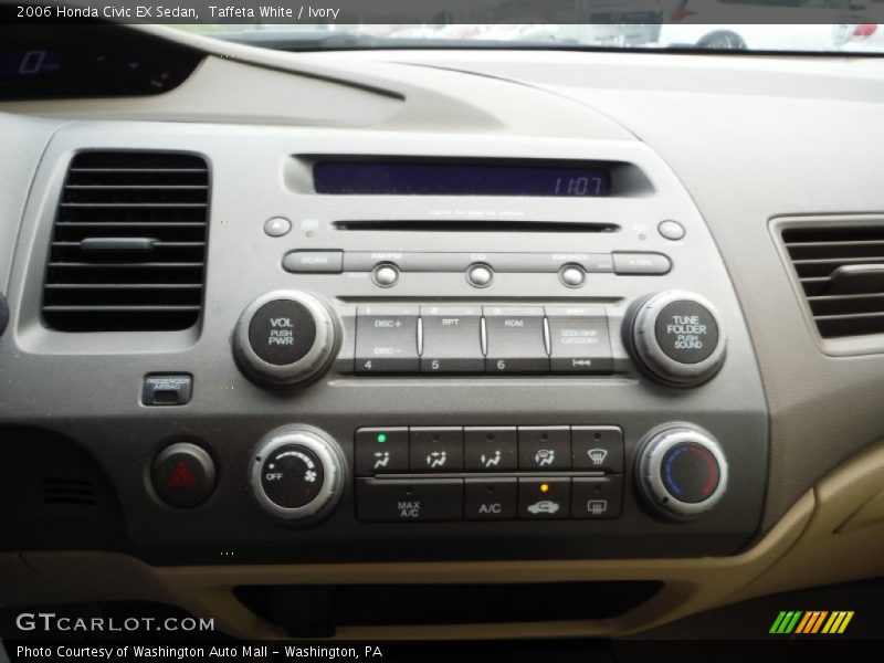 Taffeta White / Ivory 2006 Honda Civic EX Sedan
