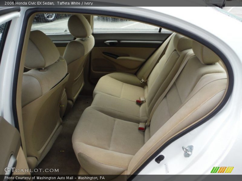 Taffeta White / Ivory 2006 Honda Civic EX Sedan