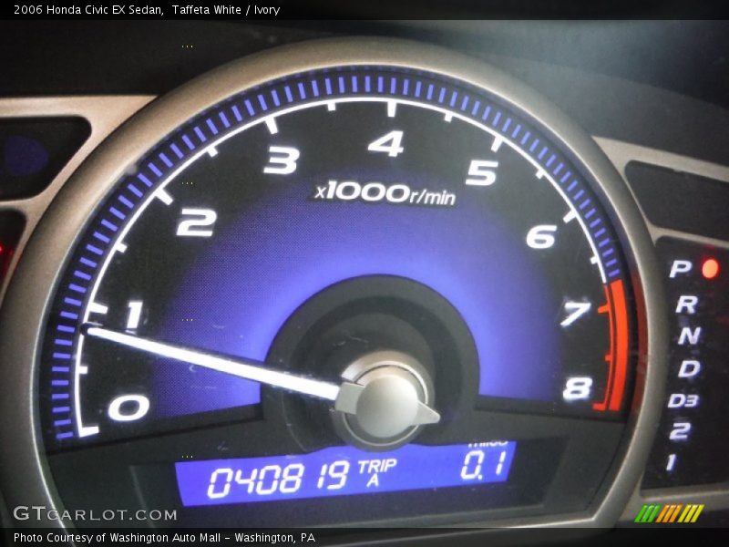 Taffeta White / Ivory 2006 Honda Civic EX Sedan