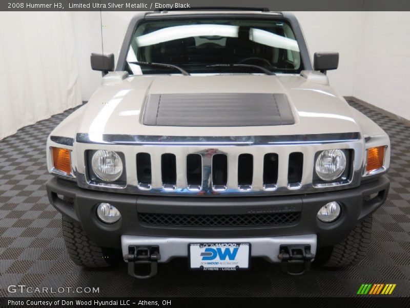 Limited Ultra Silver Metallic / Ebony Black 2008 Hummer H3