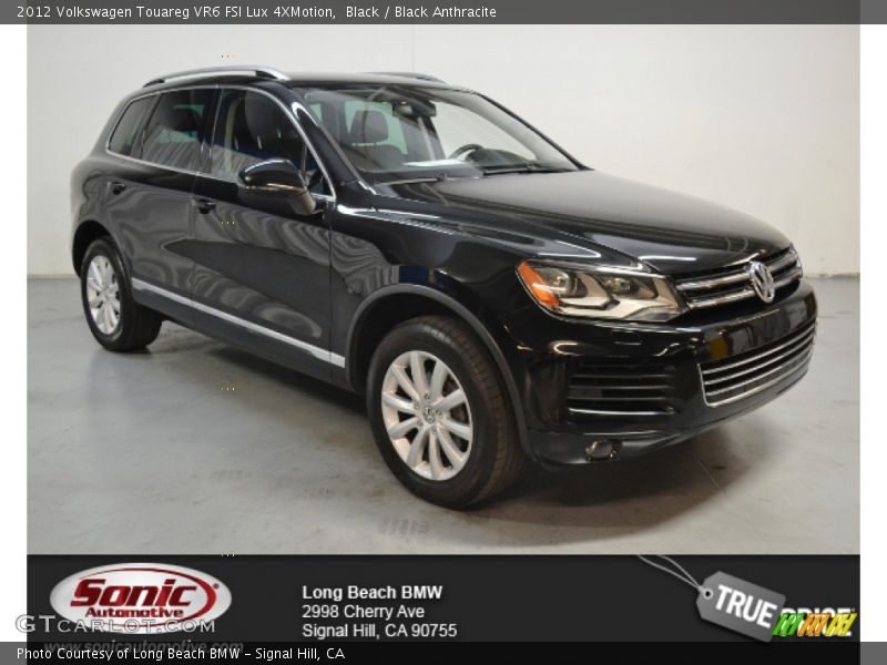 Black / Black Anthracite 2012 Volkswagen Touareg VR6 FSI Lux 4XMotion