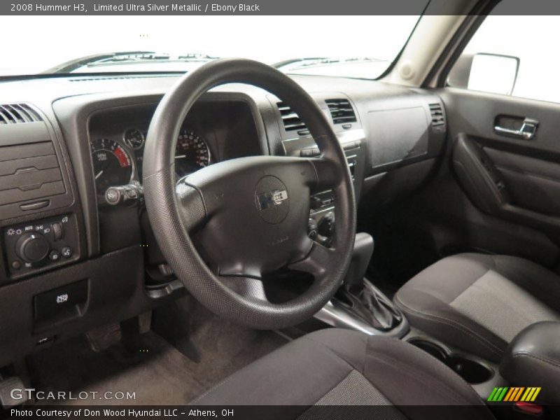 Limited Ultra Silver Metallic / Ebony Black 2008 Hummer H3