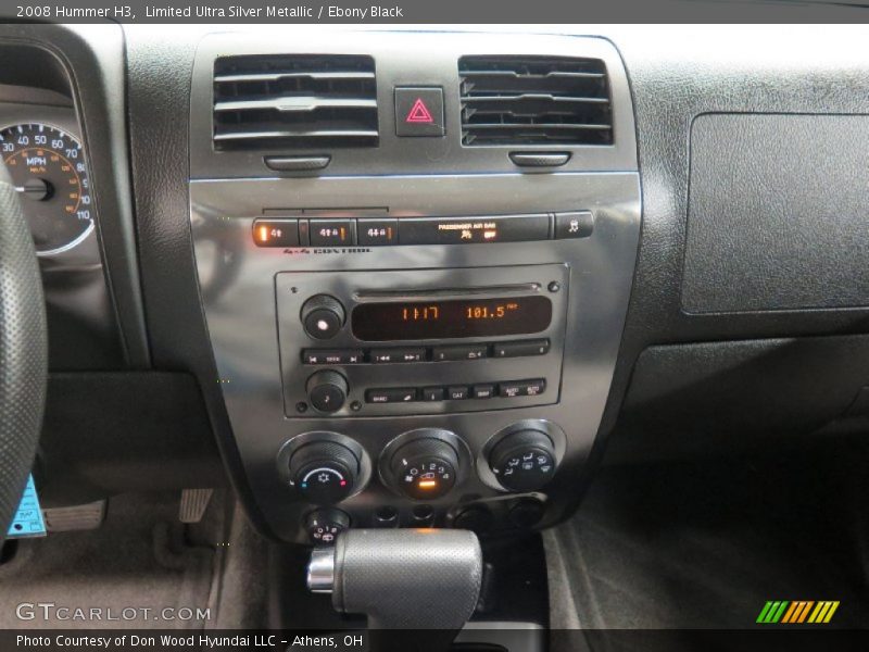 Limited Ultra Silver Metallic / Ebony Black 2008 Hummer H3