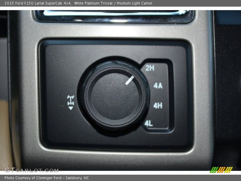 Controls of 2015 F150 Lariat SuperCab 4x4