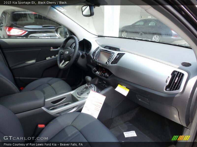 Black Cherry / Black 2015 Kia Sportage EX
