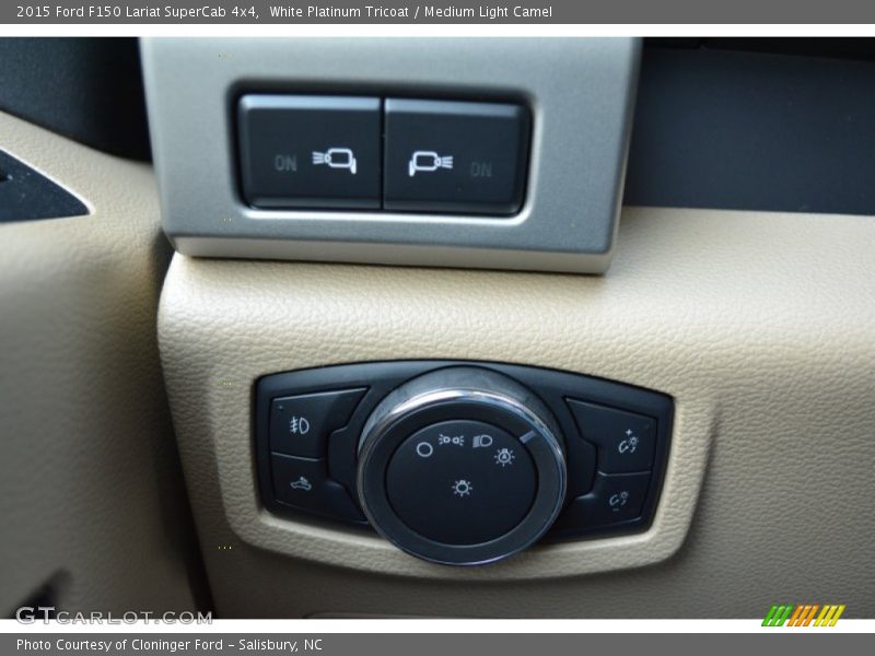 Controls of 2015 F150 Lariat SuperCab 4x4