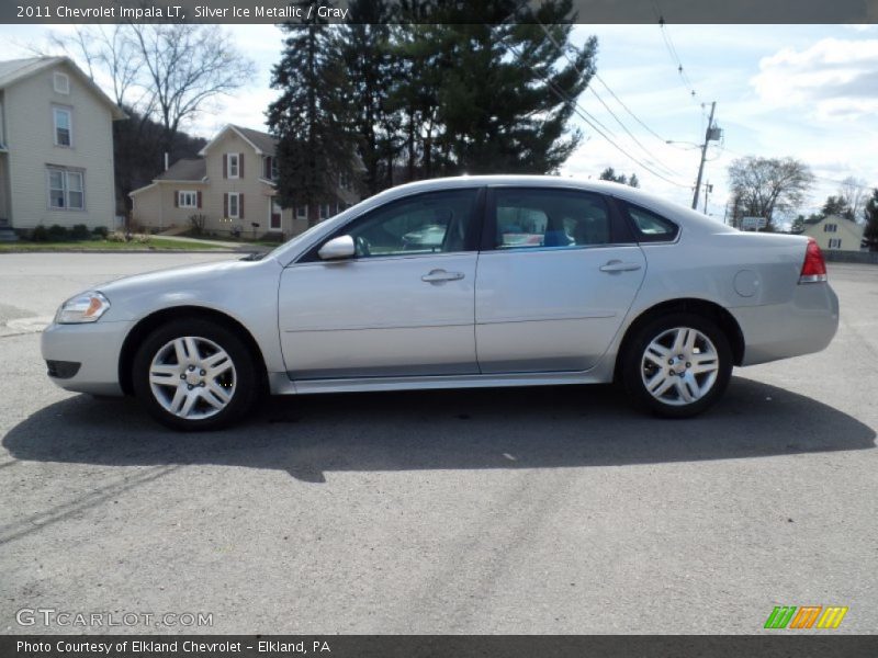Silver Ice Metallic / Gray 2011 Chevrolet Impala LT