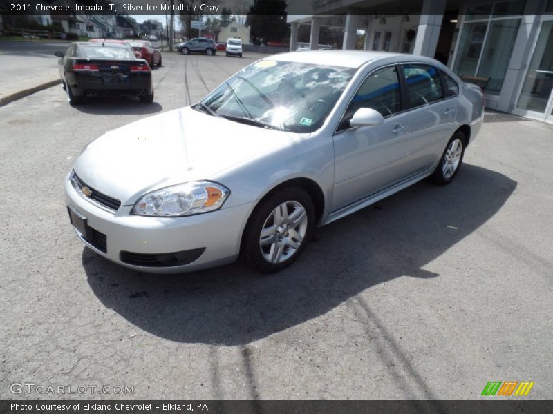 Silver Ice Metallic / Gray 2011 Chevrolet Impala LT