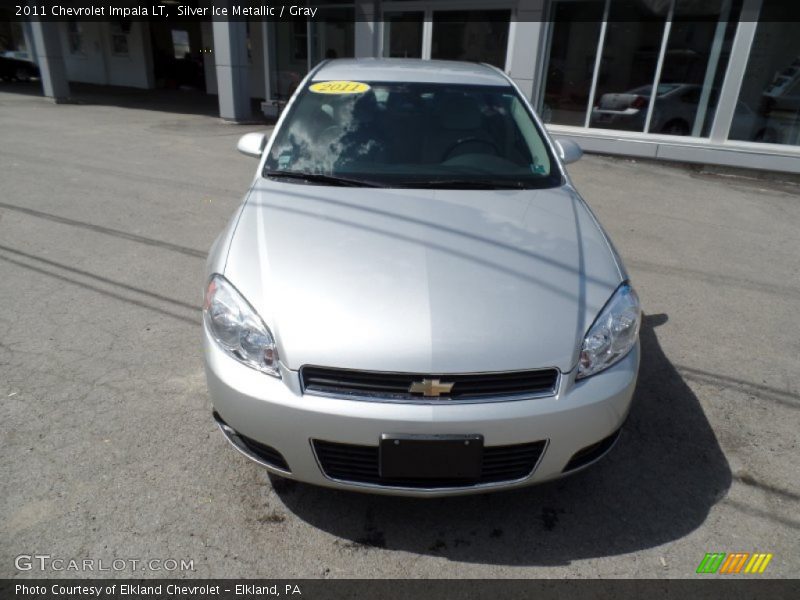 Silver Ice Metallic / Gray 2011 Chevrolet Impala LT