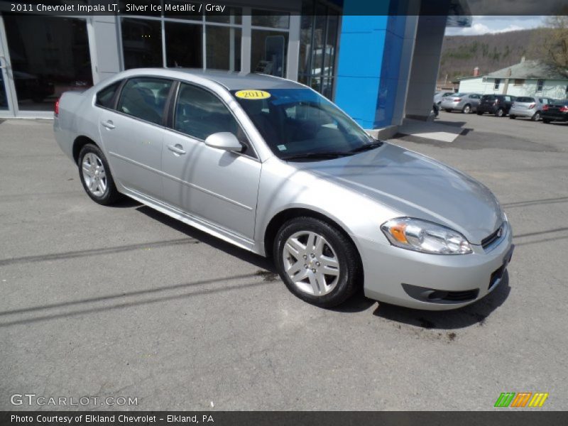 Silver Ice Metallic / Gray 2011 Chevrolet Impala LT
