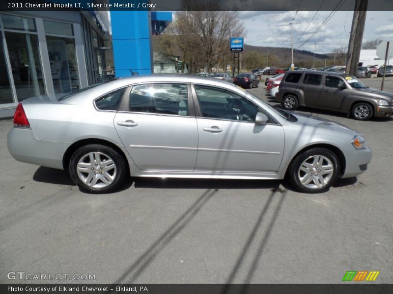 Silver Ice Metallic / Gray 2011 Chevrolet Impala LT