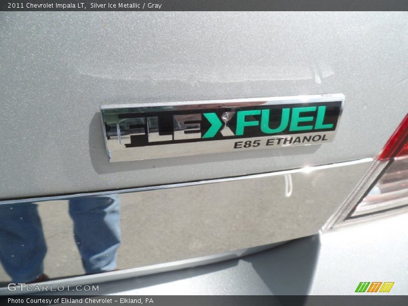 Silver Ice Metallic / Gray 2011 Chevrolet Impala LT