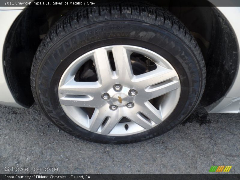 Silver Ice Metallic / Gray 2011 Chevrolet Impala LT