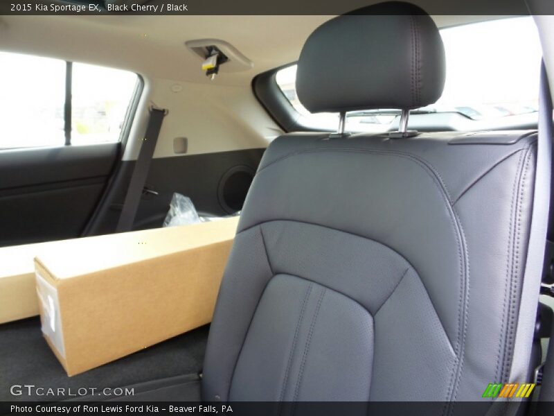 Black Cherry / Black 2015 Kia Sportage EX