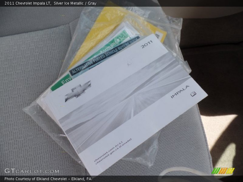 Silver Ice Metallic / Gray 2011 Chevrolet Impala LT