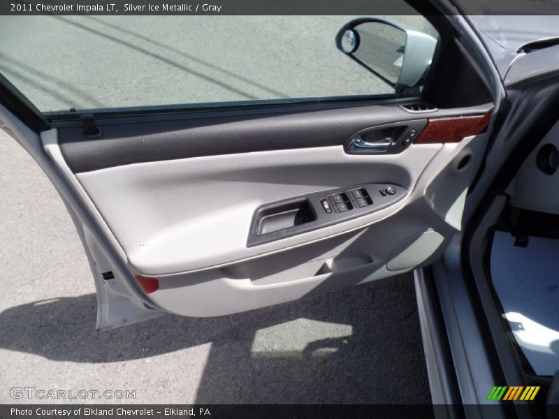 Silver Ice Metallic / Gray 2011 Chevrolet Impala LT