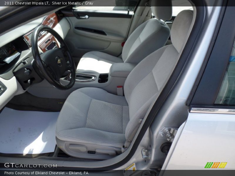 Silver Ice Metallic / Gray 2011 Chevrolet Impala LT
