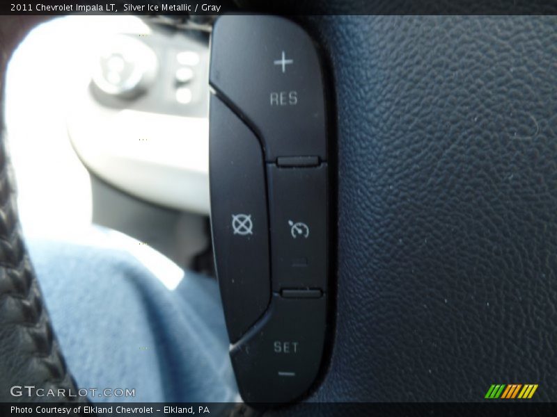 Silver Ice Metallic / Gray 2011 Chevrolet Impala LT
