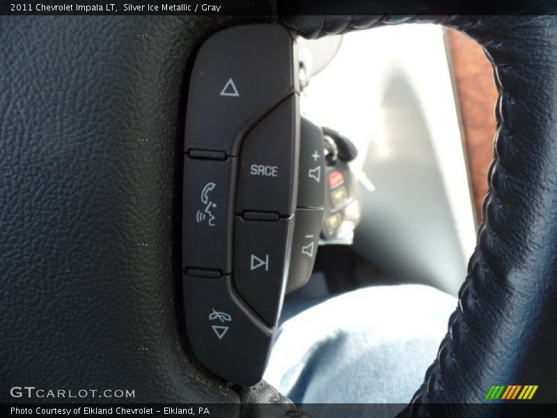 Silver Ice Metallic / Gray 2011 Chevrolet Impala LT