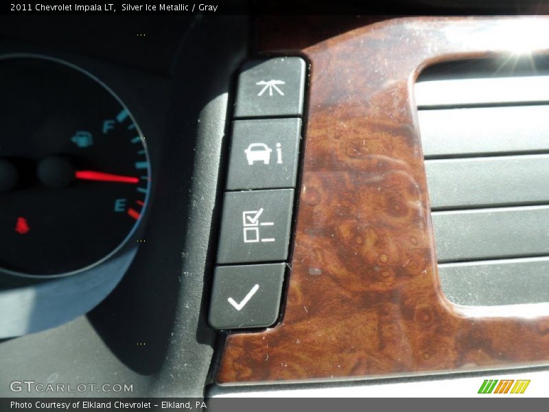 Silver Ice Metallic / Gray 2011 Chevrolet Impala LT