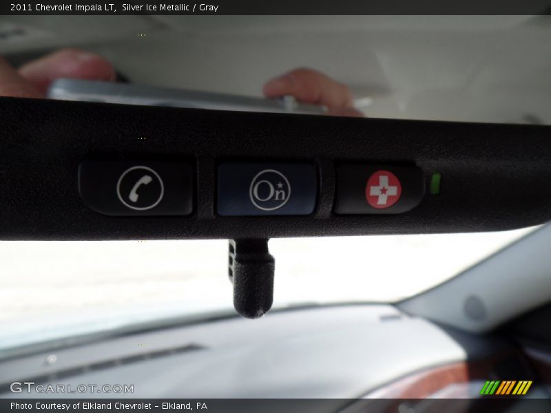 Silver Ice Metallic / Gray 2011 Chevrolet Impala LT