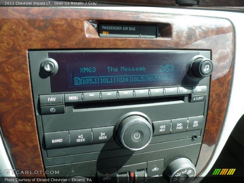 Silver Ice Metallic / Gray 2011 Chevrolet Impala LT