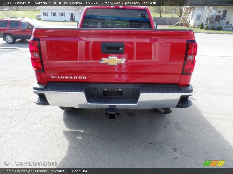 Victory Red / Jet Black/Dark Ash 2015 Chevrolet Silverado 2500HD WT Double Cab 4x4