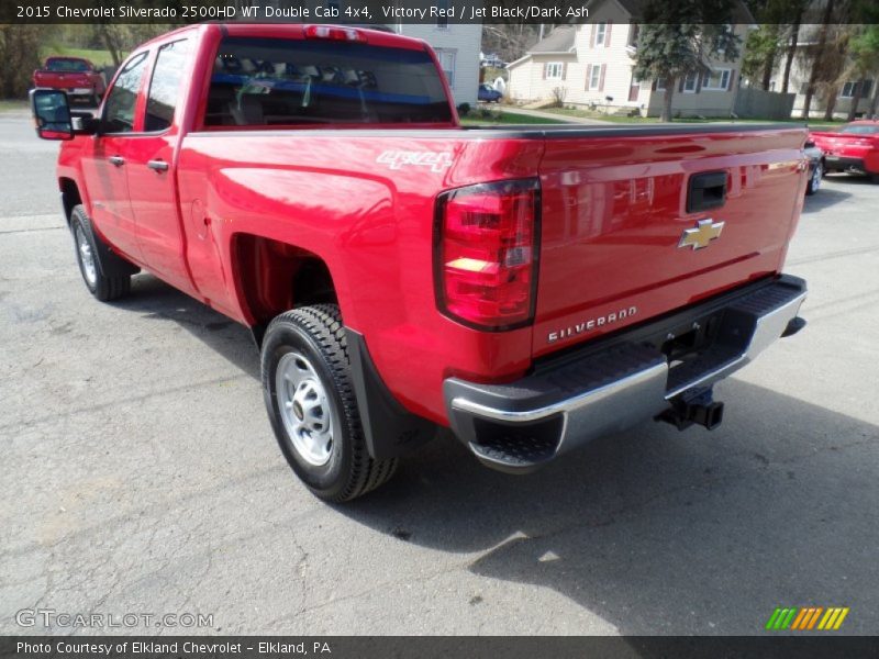 Victory Red / Jet Black/Dark Ash 2015 Chevrolet Silverado 2500HD WT Double Cab 4x4