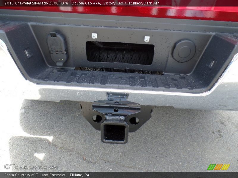 Victory Red / Jet Black/Dark Ash 2015 Chevrolet Silverado 2500HD WT Double Cab 4x4