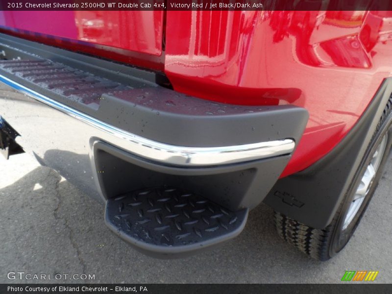 Victory Red / Jet Black/Dark Ash 2015 Chevrolet Silverado 2500HD WT Double Cab 4x4