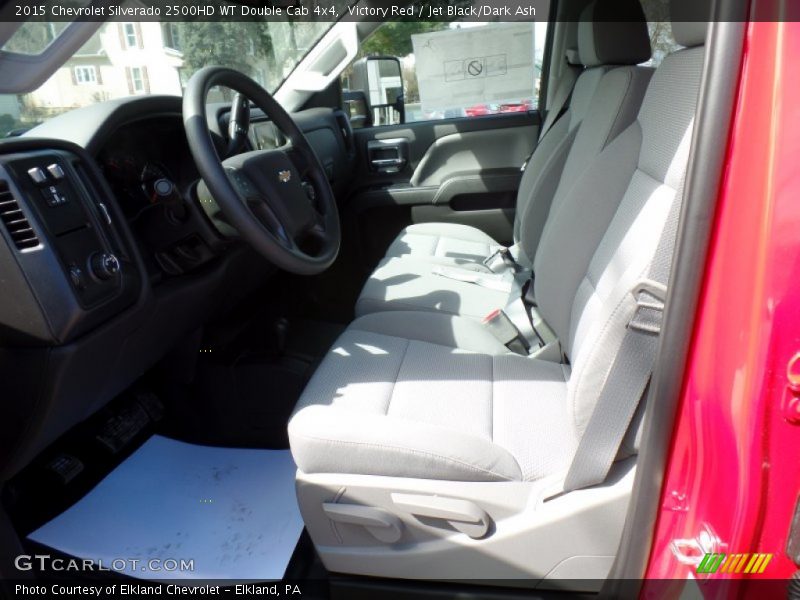 Victory Red / Jet Black/Dark Ash 2015 Chevrolet Silverado 2500HD WT Double Cab 4x4