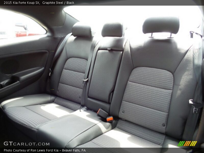 Graphite Steel / Black 2015 Kia Forte Koup SX