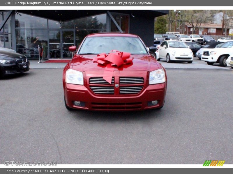 Inferno Red Crystal Pearl / Dark Slate Gray/Light Graystone 2005 Dodge Magnum R/T