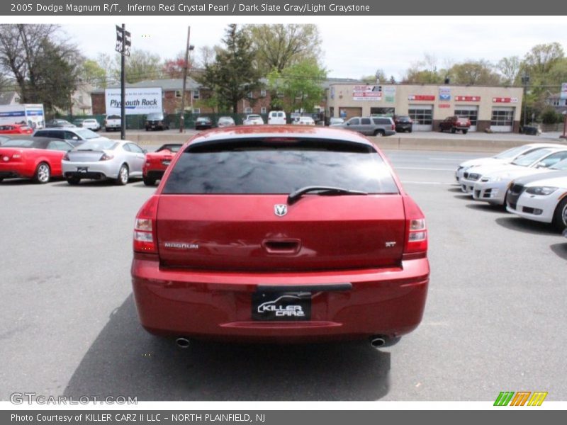 Inferno Red Crystal Pearl / Dark Slate Gray/Light Graystone 2005 Dodge Magnum R/T