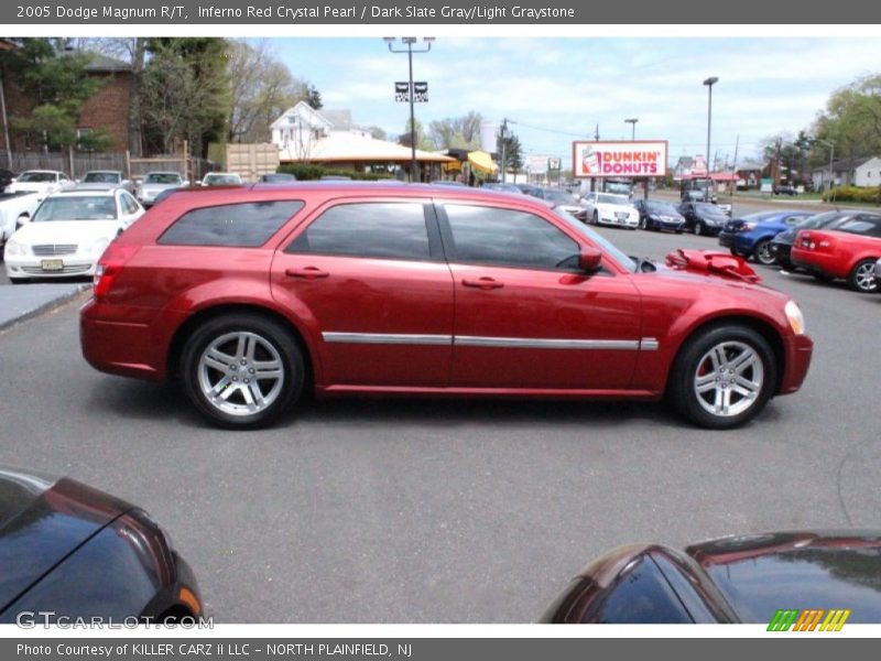 Inferno Red Crystal Pearl / Dark Slate Gray/Light Graystone 2005 Dodge Magnum R/T