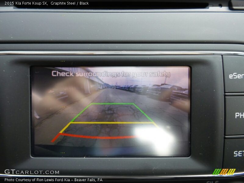 Graphite Steel / Black 2015 Kia Forte Koup SX
