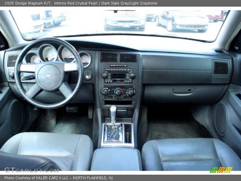 Inferno Red Crystal Pearl / Dark Slate Gray/Light Graystone 2005 Dodge Magnum R/T