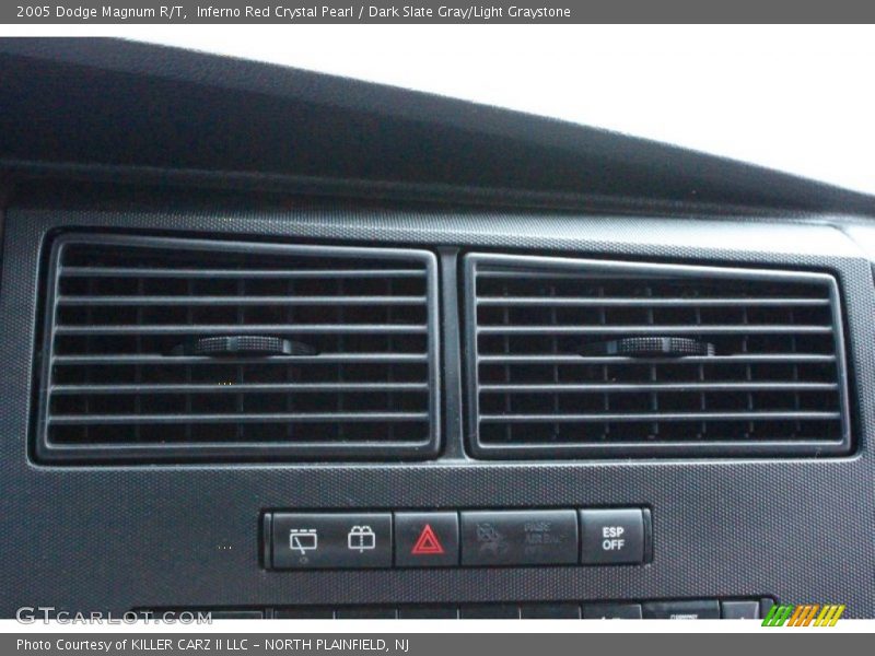 Inferno Red Crystal Pearl / Dark Slate Gray/Light Graystone 2005 Dodge Magnum R/T