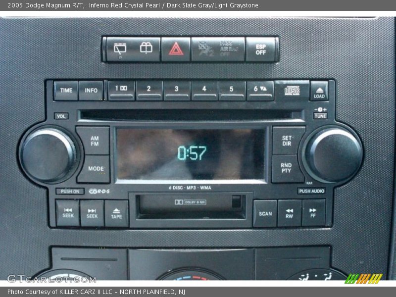 Inferno Red Crystal Pearl / Dark Slate Gray/Light Graystone 2005 Dodge Magnum R/T