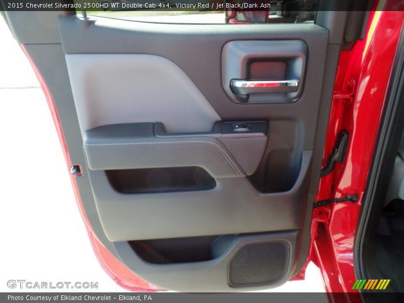 Victory Red / Jet Black/Dark Ash 2015 Chevrolet Silverado 2500HD WT Double Cab 4x4