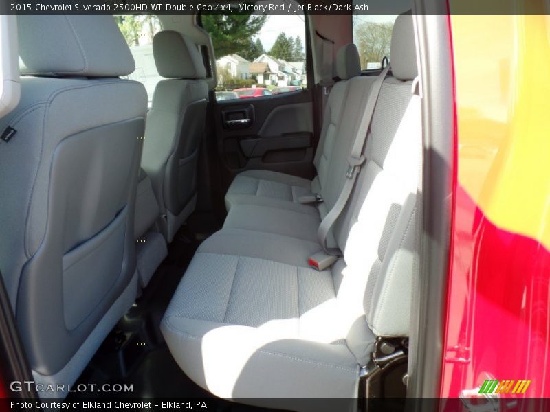 Victory Red / Jet Black/Dark Ash 2015 Chevrolet Silverado 2500HD WT Double Cab 4x4