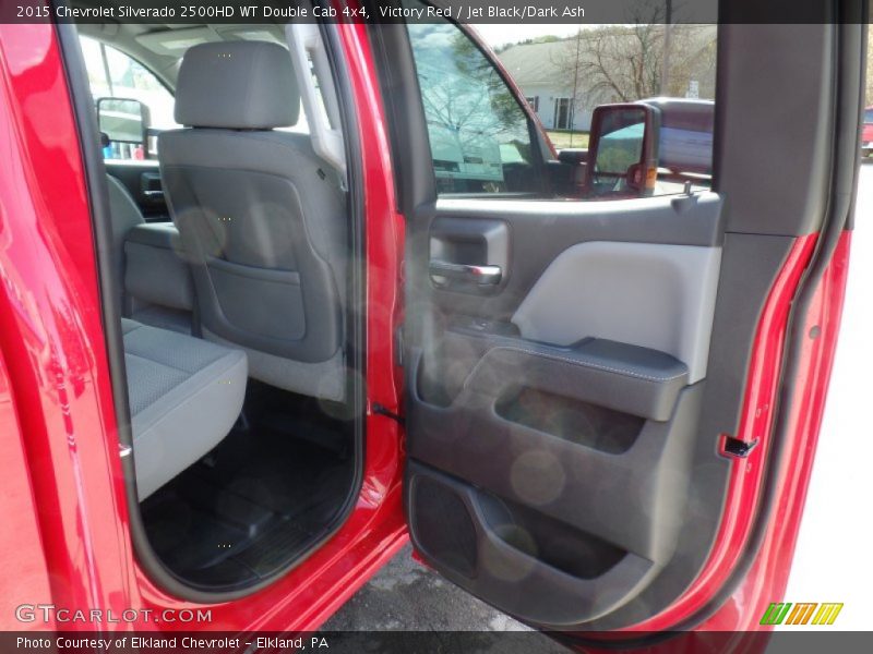 Victory Red / Jet Black/Dark Ash 2015 Chevrolet Silverado 2500HD WT Double Cab 4x4