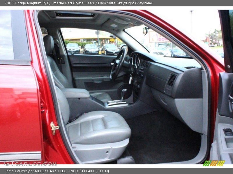 Inferno Red Crystal Pearl / Dark Slate Gray/Light Graystone 2005 Dodge Magnum R/T