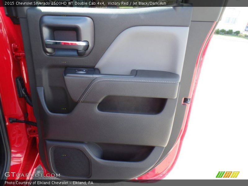 Victory Red / Jet Black/Dark Ash 2015 Chevrolet Silverado 2500HD WT Double Cab 4x4