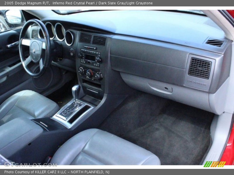 Inferno Red Crystal Pearl / Dark Slate Gray/Light Graystone 2005 Dodge Magnum R/T