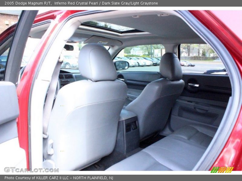 Inferno Red Crystal Pearl / Dark Slate Gray/Light Graystone 2005 Dodge Magnum R/T