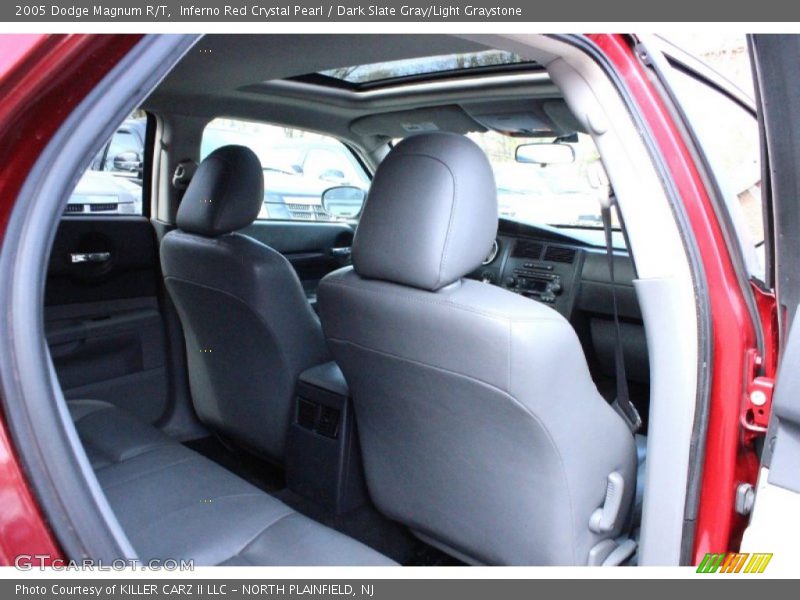 Inferno Red Crystal Pearl / Dark Slate Gray/Light Graystone 2005 Dodge Magnum R/T